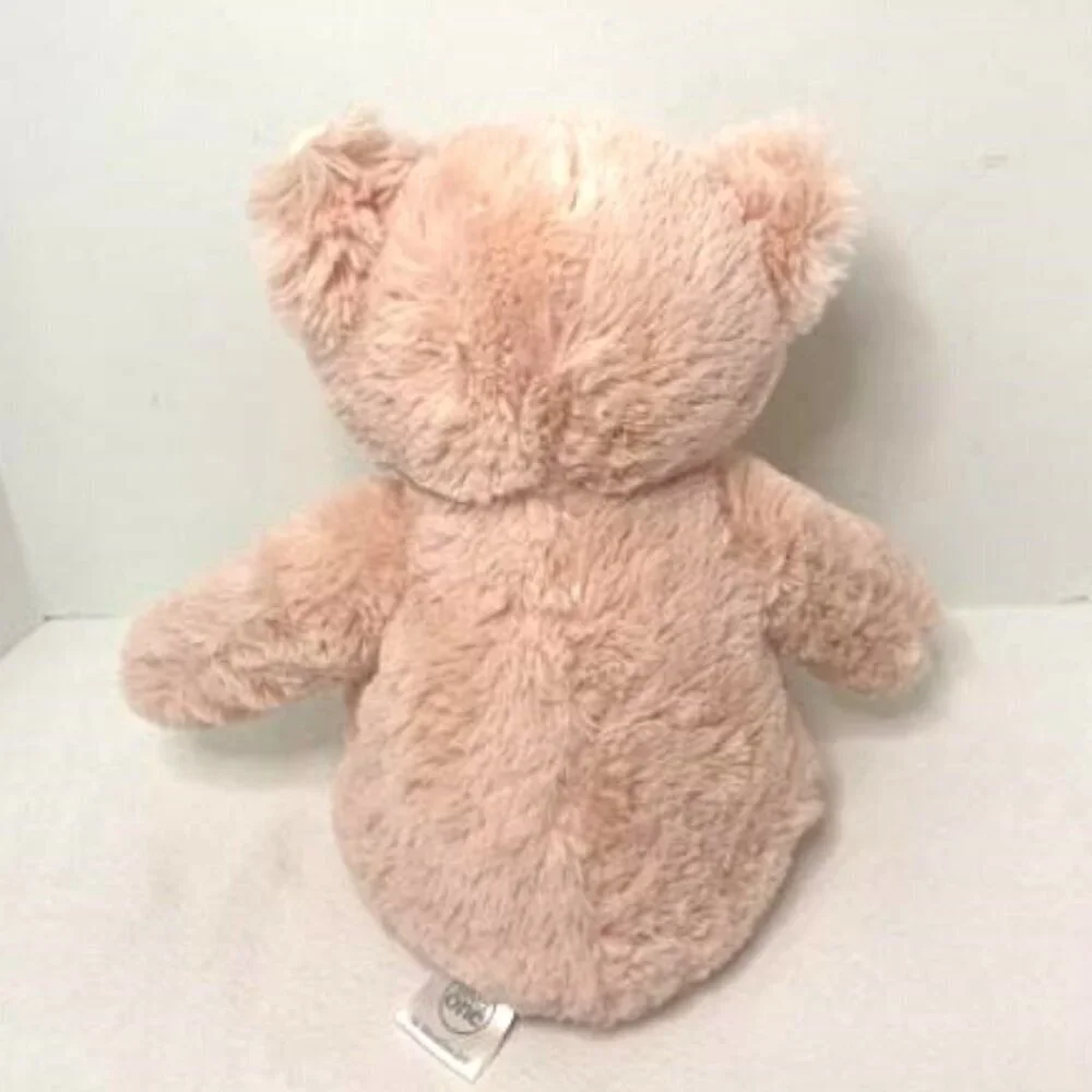 Silver One Pink Owl Bird Bear Stuffed Animal Plush‎ Toy